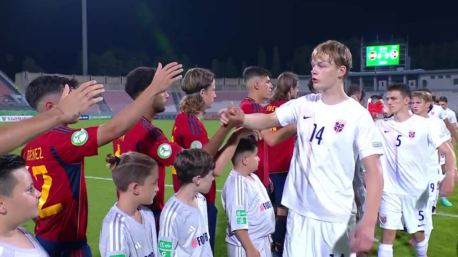 Fútbol Campeonato de Europa Sub19 masculino España Noruega