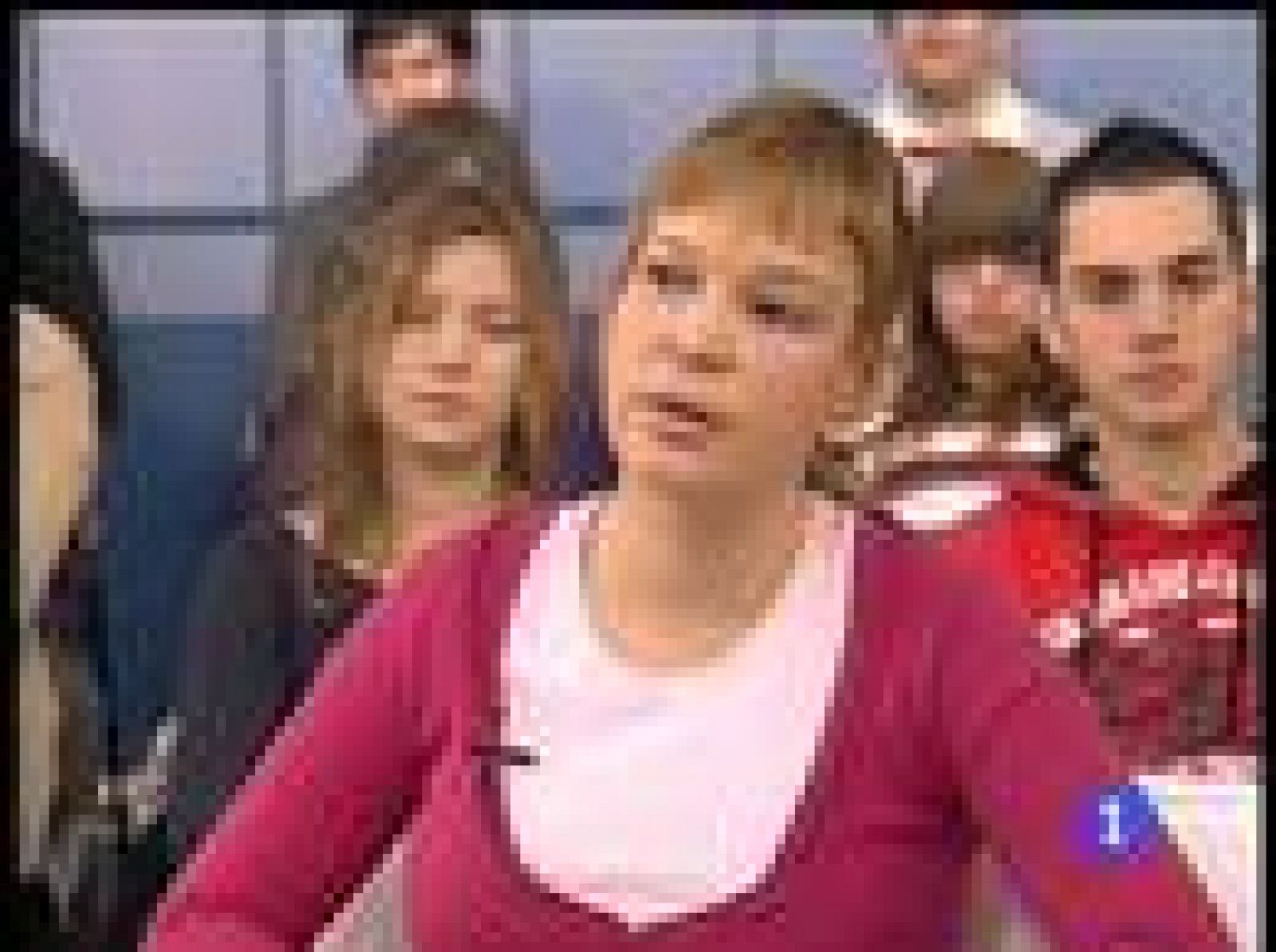 Leire Pajín en la sede del PSOE  