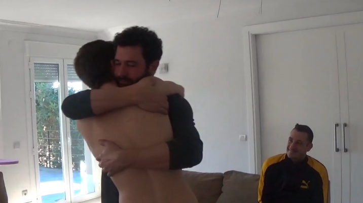 Así recibió Eneko la noticia de que iba a ser papá