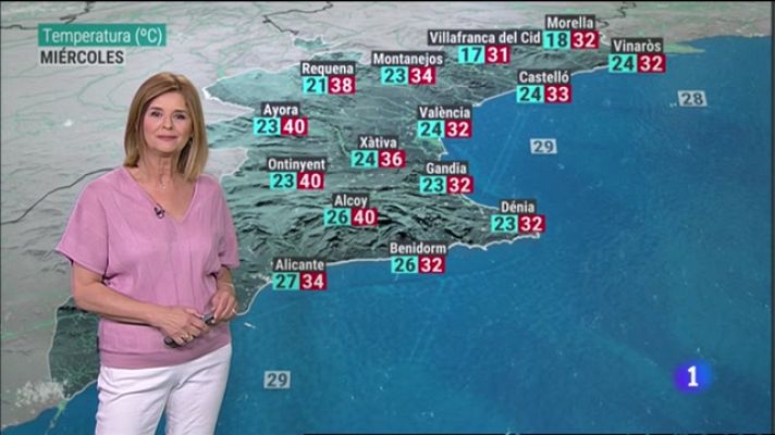 L'informatiu - Comunitat Valenciana - El Tiempo en la Comunitat Valenciana - 11/07/23