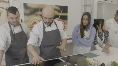 Clase de casquera y aprovechamiento de MasterChef 11