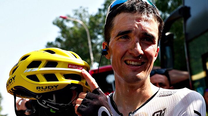 Tour de Francia - Tour | La dedicatoria de Pello Bilbao: Aquí la tienes, Gino