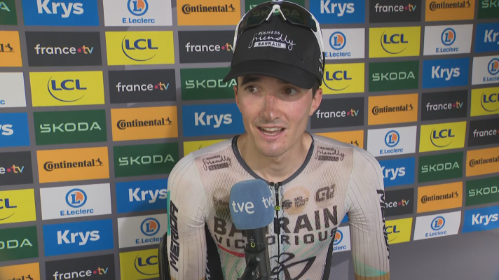 Tour de Francia - Pello Bilbao explica cómo ha ganado la etapa del Tour 2023