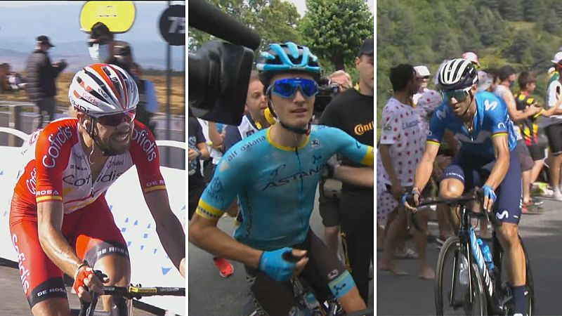 Las etapas del Tour que casi ganaron ciclistas españoles hasta que Pello Bilbao ha roto la mala racha -- Ver ahora