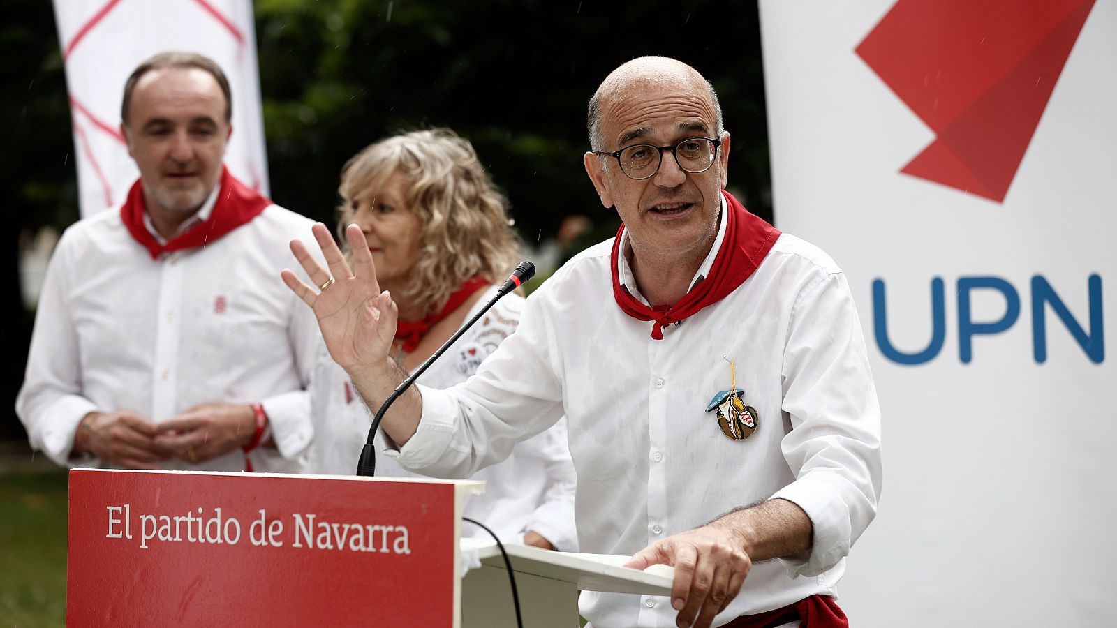 Alberto Catalán (UPN) ofrece su apoyo a Feijóo tras el 23J