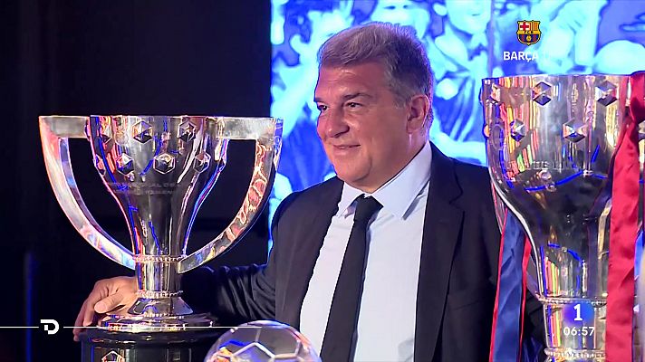 Laporta: "Tenemos mejor equipo que el rival"