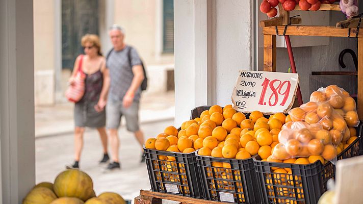 La inflación se modera al 1,9% en junio con una subida de los alimentos del 10,3%, según el INE