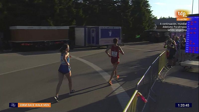 Oro de Paul McGrath en los 20 km marcha del Europeo sub-23 -- ver ahora