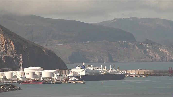 Telediario 2 - Rusia fue el mayor proveedor de gas a España en el mes de junio