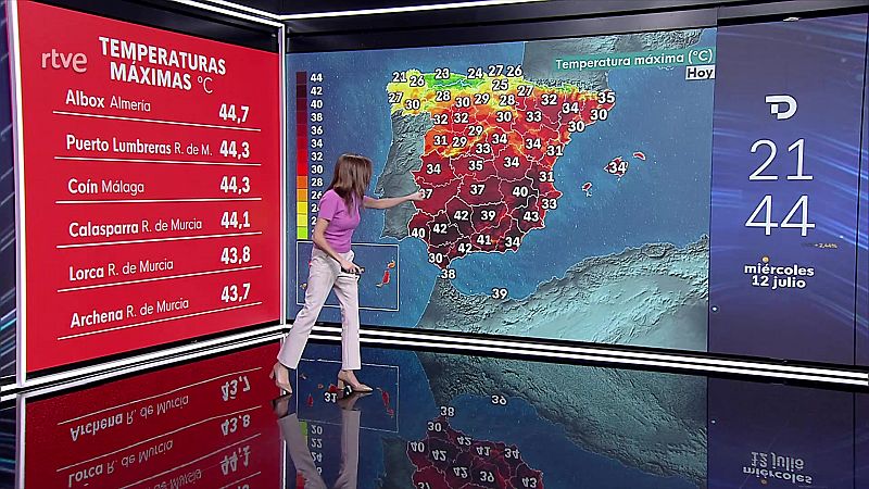 Intervalos de viento fuerte en Canarias - ver ahora