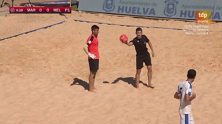 1ª División Masculina: Fútbol Playa Marbella - CDE Melistar