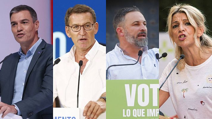 Telediario 1 - El voto por correo sigue centrando la campaña del 23J