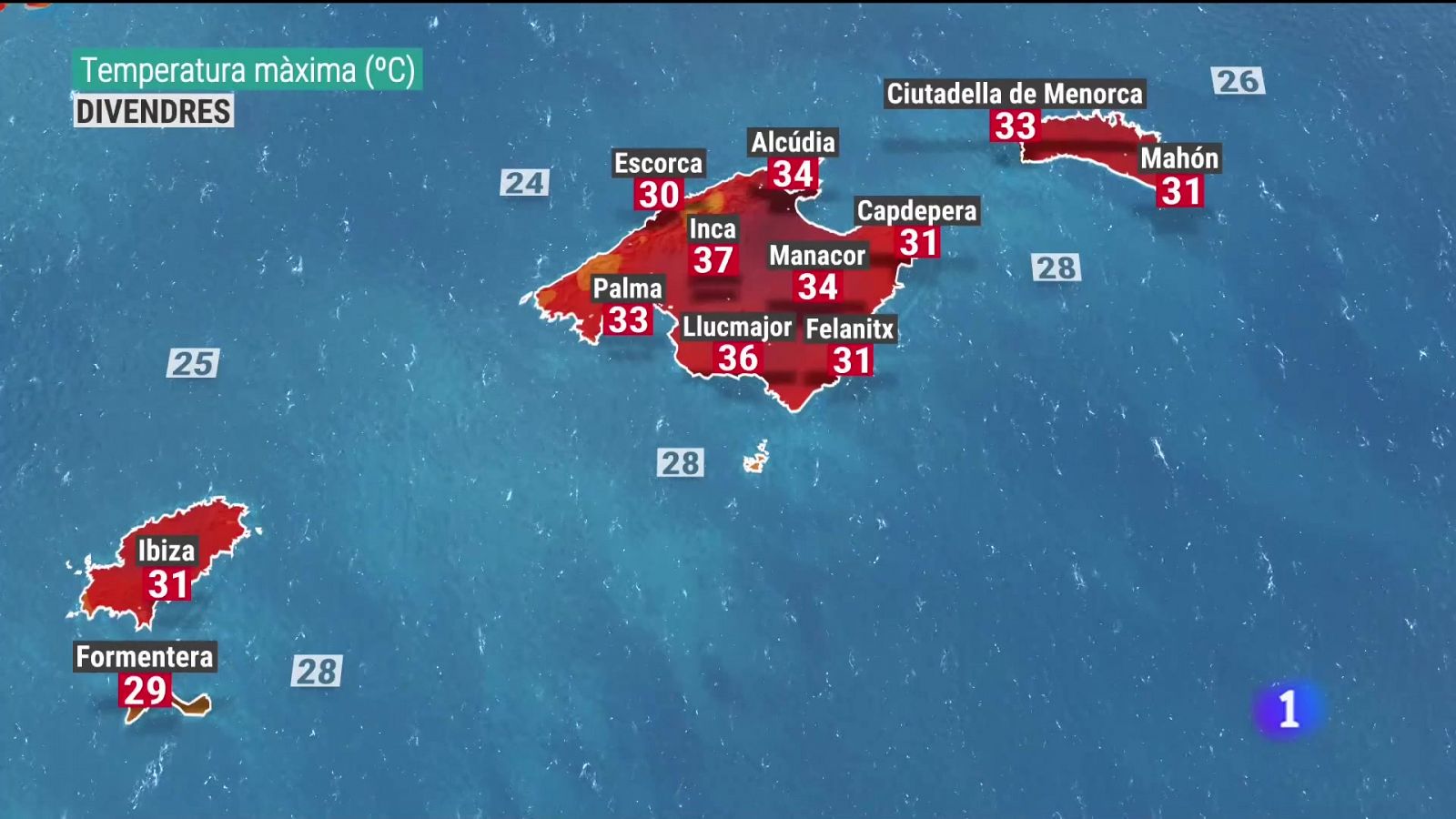 El temps a les Illes Balears - 13/07/2023 - RTVE.es