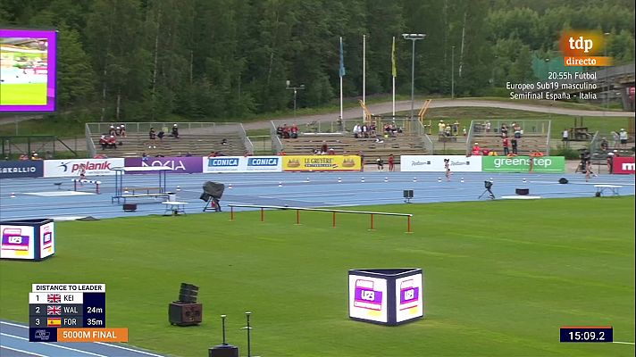 María Forero, plata en el Europeo sub-23 en una carrera marcada por la agonía de la británica Walker