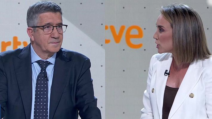 Especiales informativos - Duro cara a cara entre López y Gamarra por la ley del 'solo sí es sí'