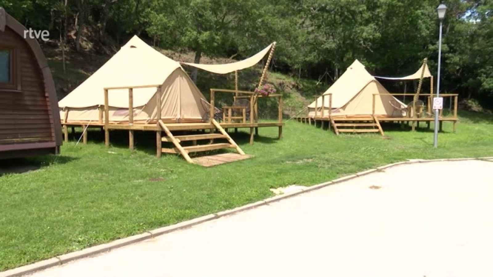 Trabajos en el camping