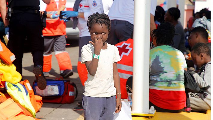 Unicef ante la crisis migratoria en el Mediterráneo: "Reclamamos vías legales y seguras para que los niños puedan acceder al asilo"