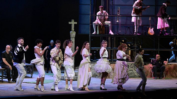 Telediario 1 - 'La discreta enamorada'', de Lope de Vega, se estrena en el Teatro de Almagro