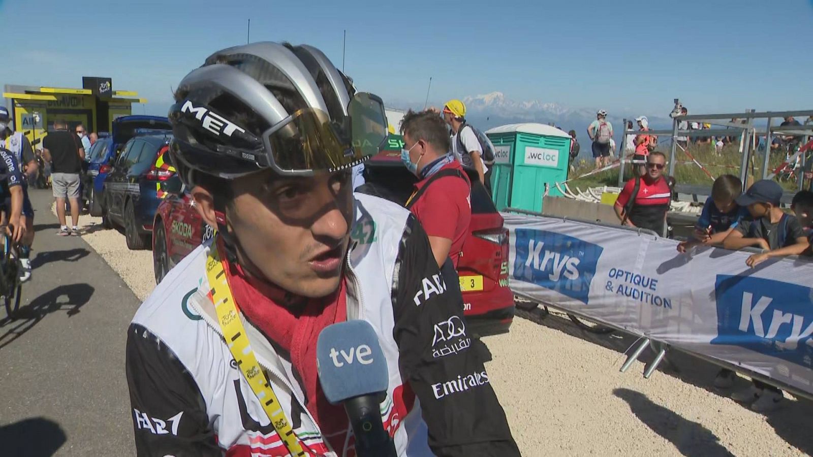 Marc Soler, a RTVE: "Nos vamos acercando. A Pogacar le vienen bien las dos próximas etapas" - ver ahora