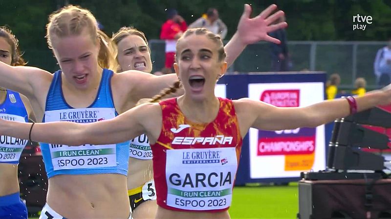 Atletismo | Daniela García, campeona de Europa sub-23 de 800 m -- Ver ahora