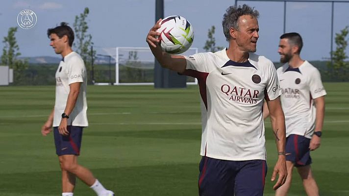 Telediario 2 - Mpappé y Neymar, a punto de volver al PSG de Luis Enrique