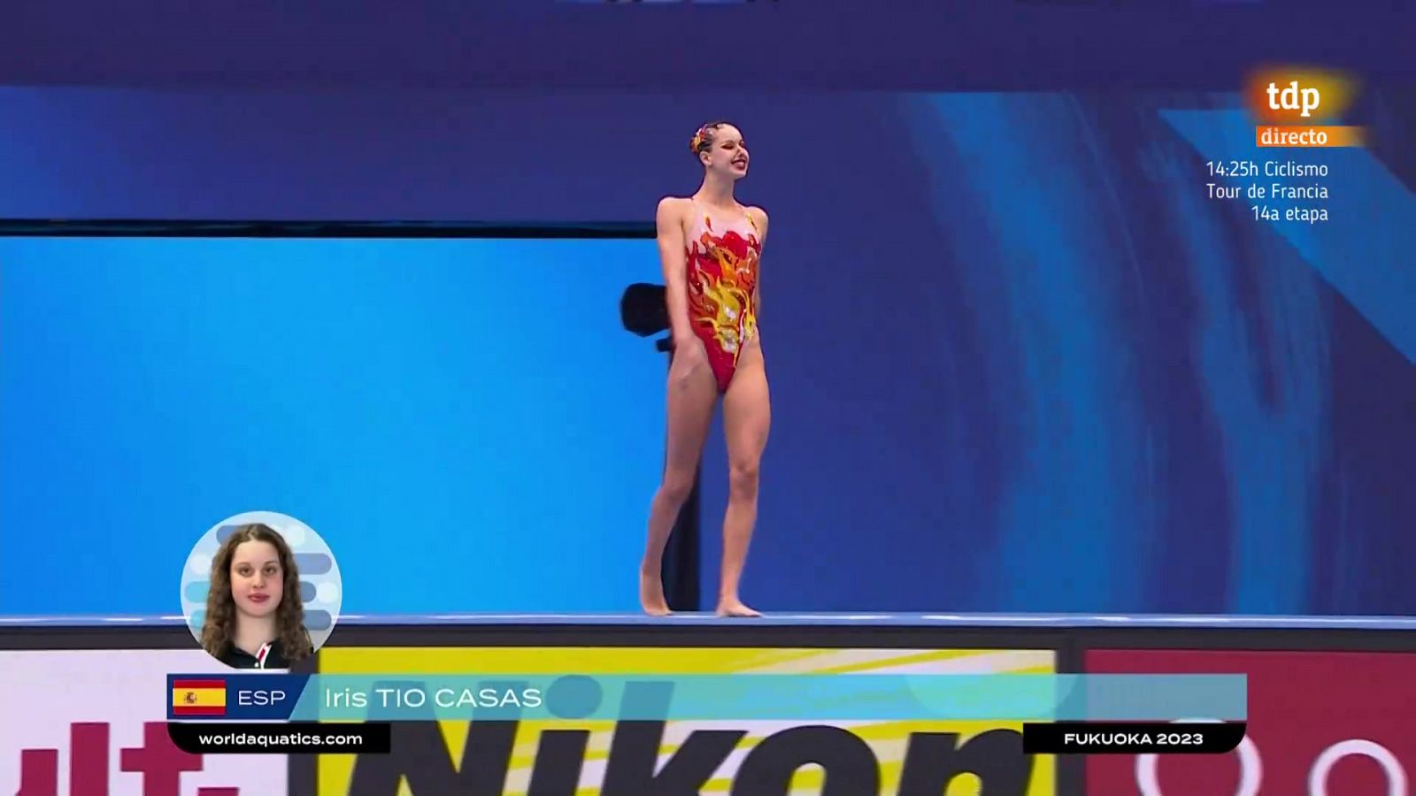 Iris Tió logra el bronce en solo técnico del Mundial de natación