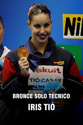 Iris Tió logra la primera medalla para España en Fukuoka 2023 con el bronce en el solo técnico