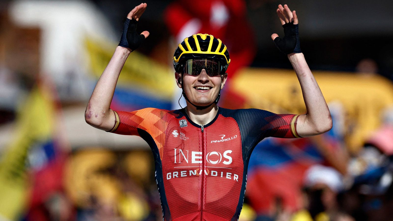 Tour de Francia 2023 | Carlos Rodrguez gana en Morzine la etapa y asaltando el podio