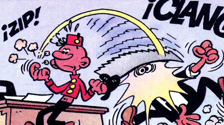 Telediario Fin de Semana - Millones de jóvenes se aficionaron a la lectura gracias a las viñetas de Ibáñez