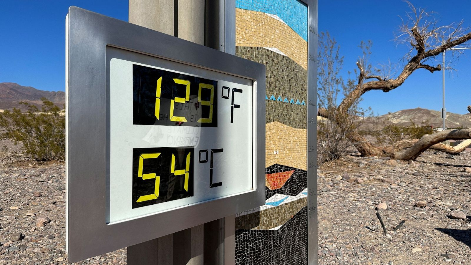 El Valle de la Muerte, a punto de batir la temperatura récord de la Tierra