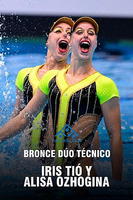 Natación - Un ejercicio brillante y las penalizaciones dan a España el bronce en el dúo técnico