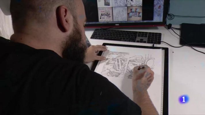 Telediario Fin de Semana - Adiós a Ibáñez, el genio que dibujo una España de tebeo