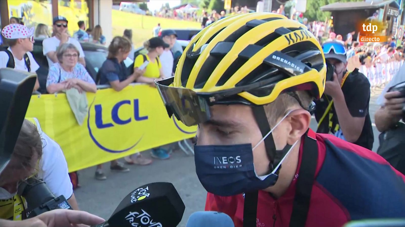 Tour de Francia 2023 | Carlos Rodríguez: "Estoy contento por no haber fallado, tenemos que seguir luchando contra el que sea"