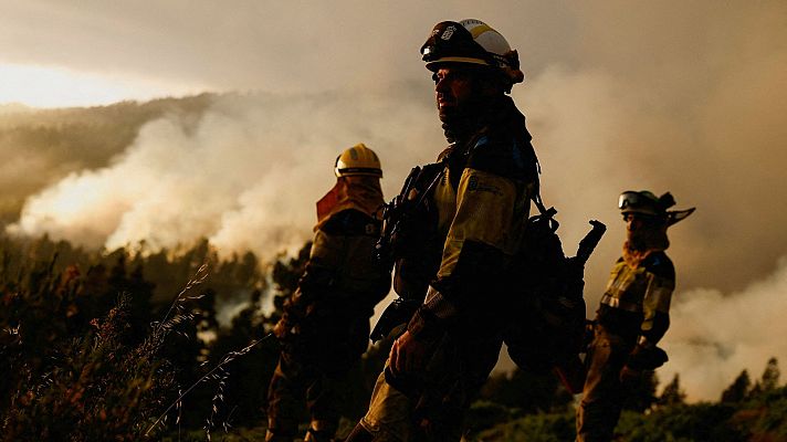 Incendio fuera de control en La Palma