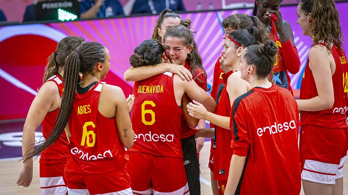 España divierte y es primera de grupo tras ganar a Francia (72-59)