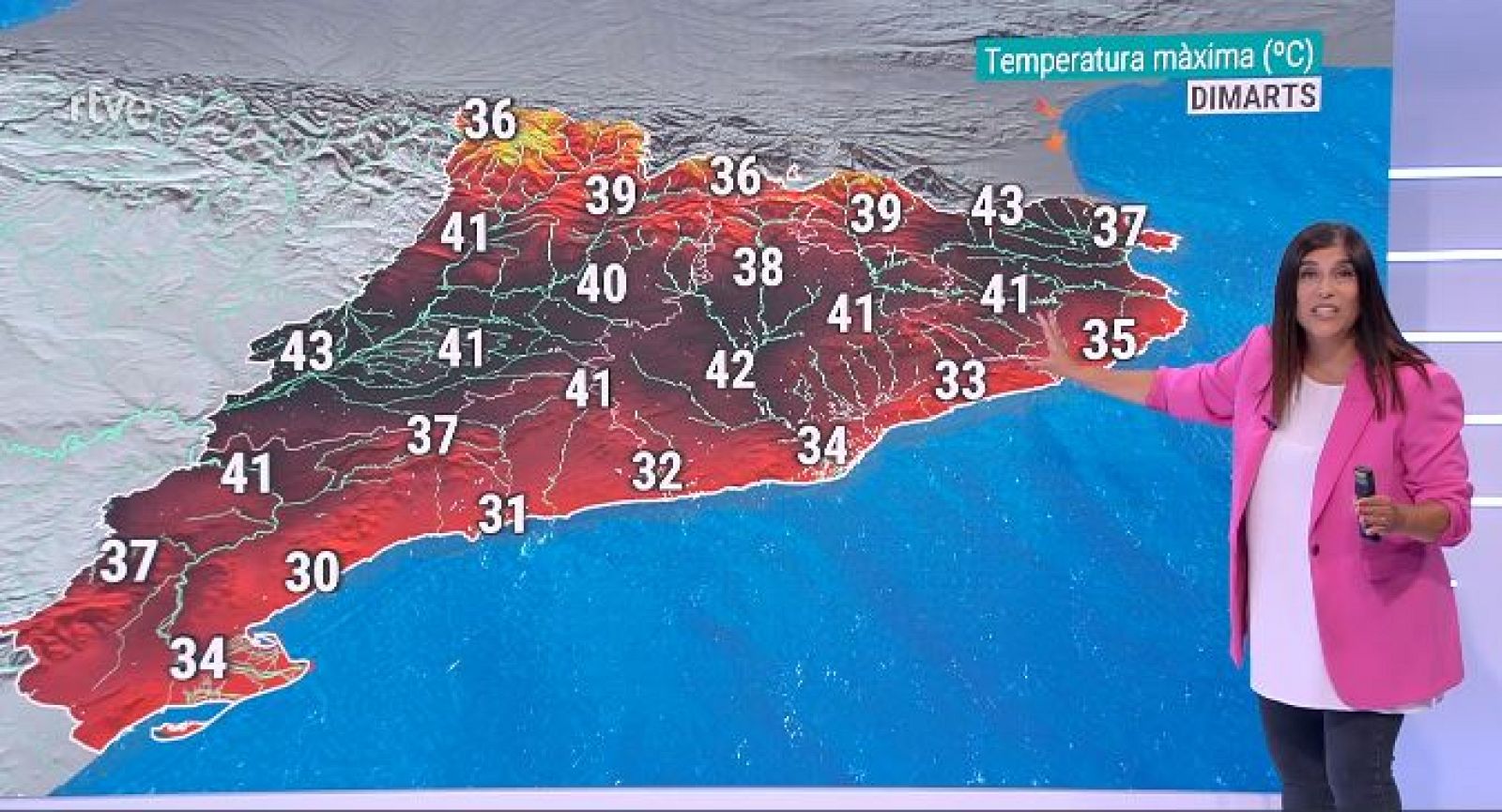 El Temps (17/07/2023) - Segon pic de calor extrema
