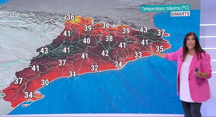 El temps - Segon pic de calor extrema