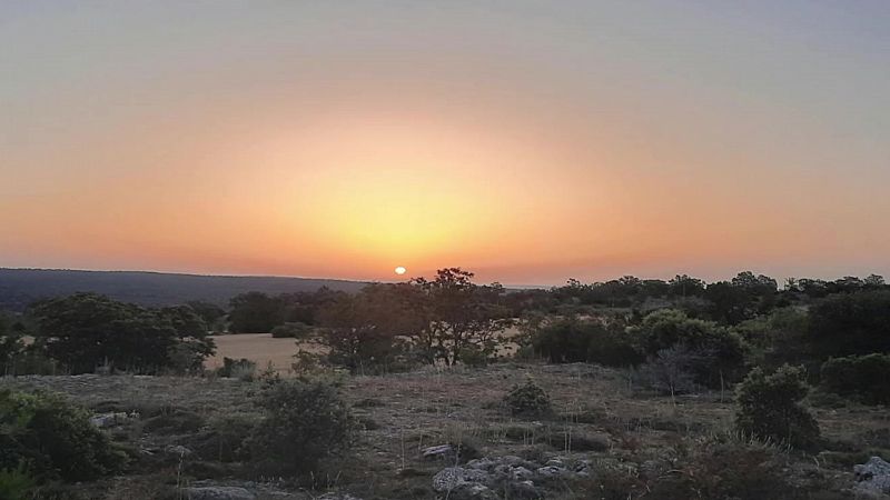 Temperaturas significativamente altas en buena parte del interior peninsular y Baleares, salvo el tercio noroeste - ver ahora