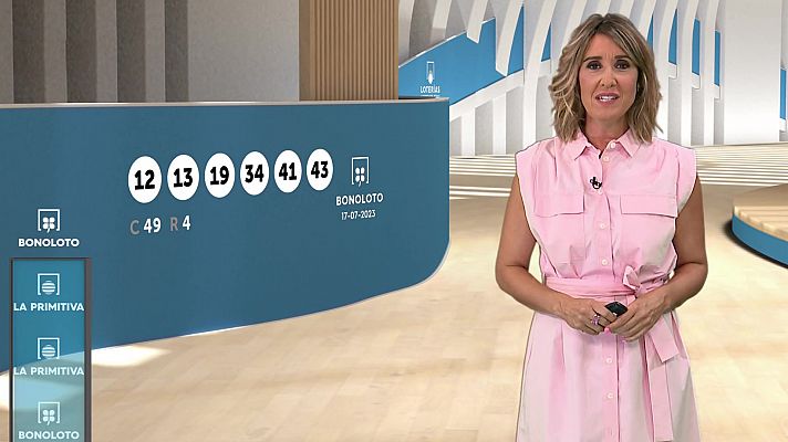 Loterías - Sorteo de la Bonoloto y Primitiva del 17/07/2023