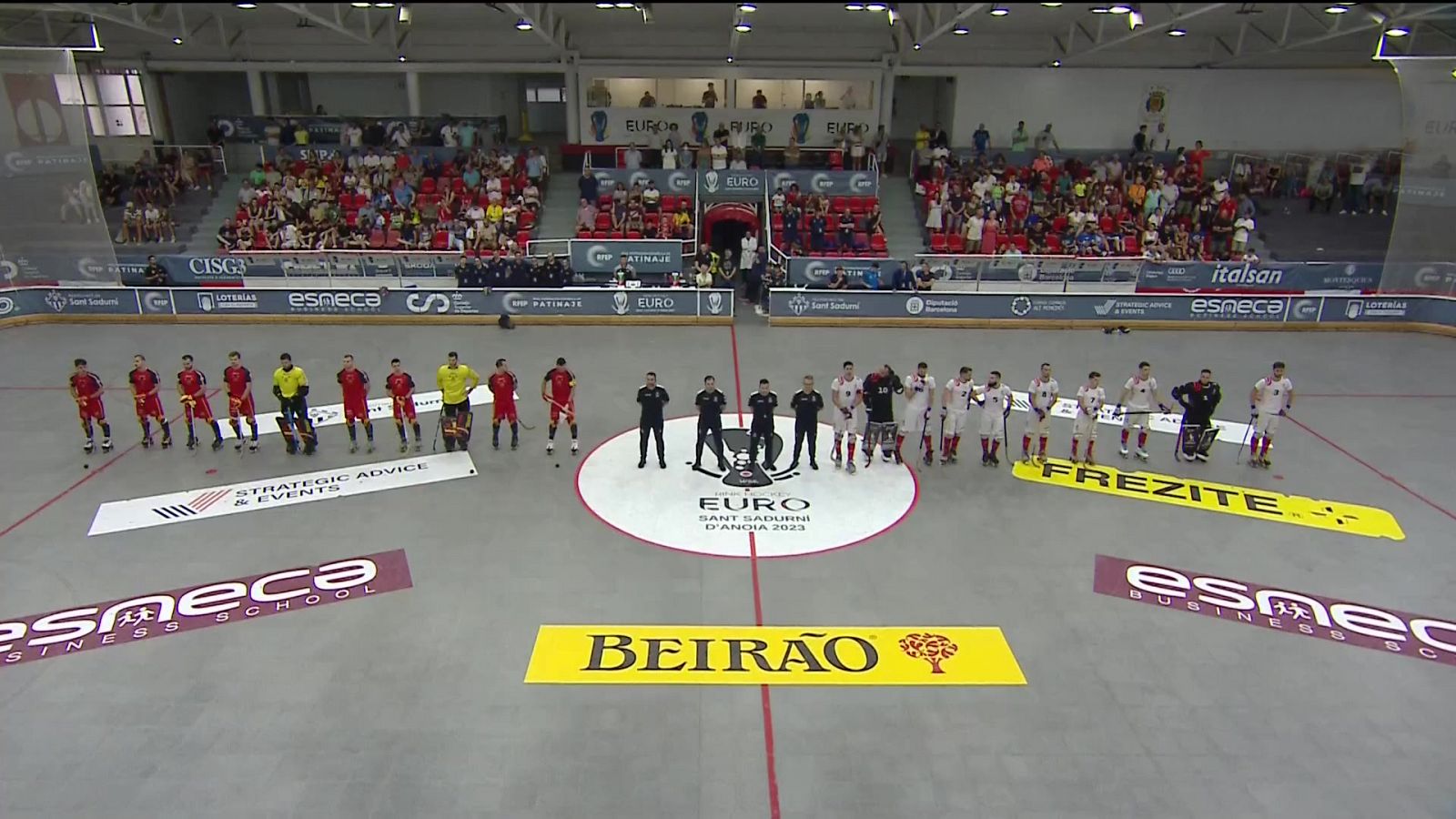 Hockey patines Campeonato de Europa Masculino España Francia