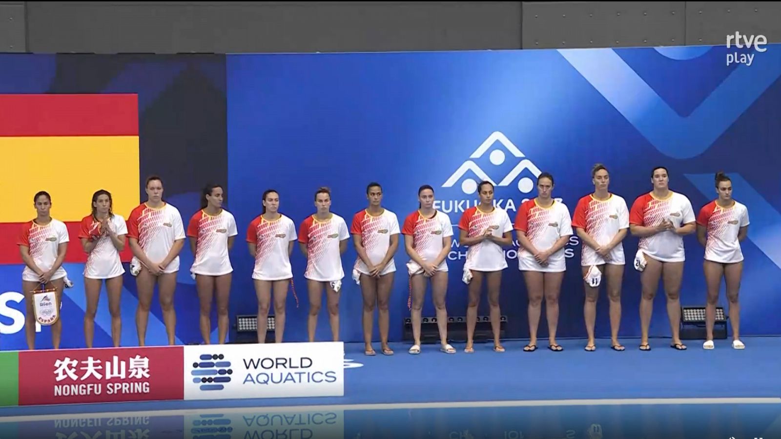 Waterpolo - Campeonato del Mundo 1ª ronda femenina: España - Israel