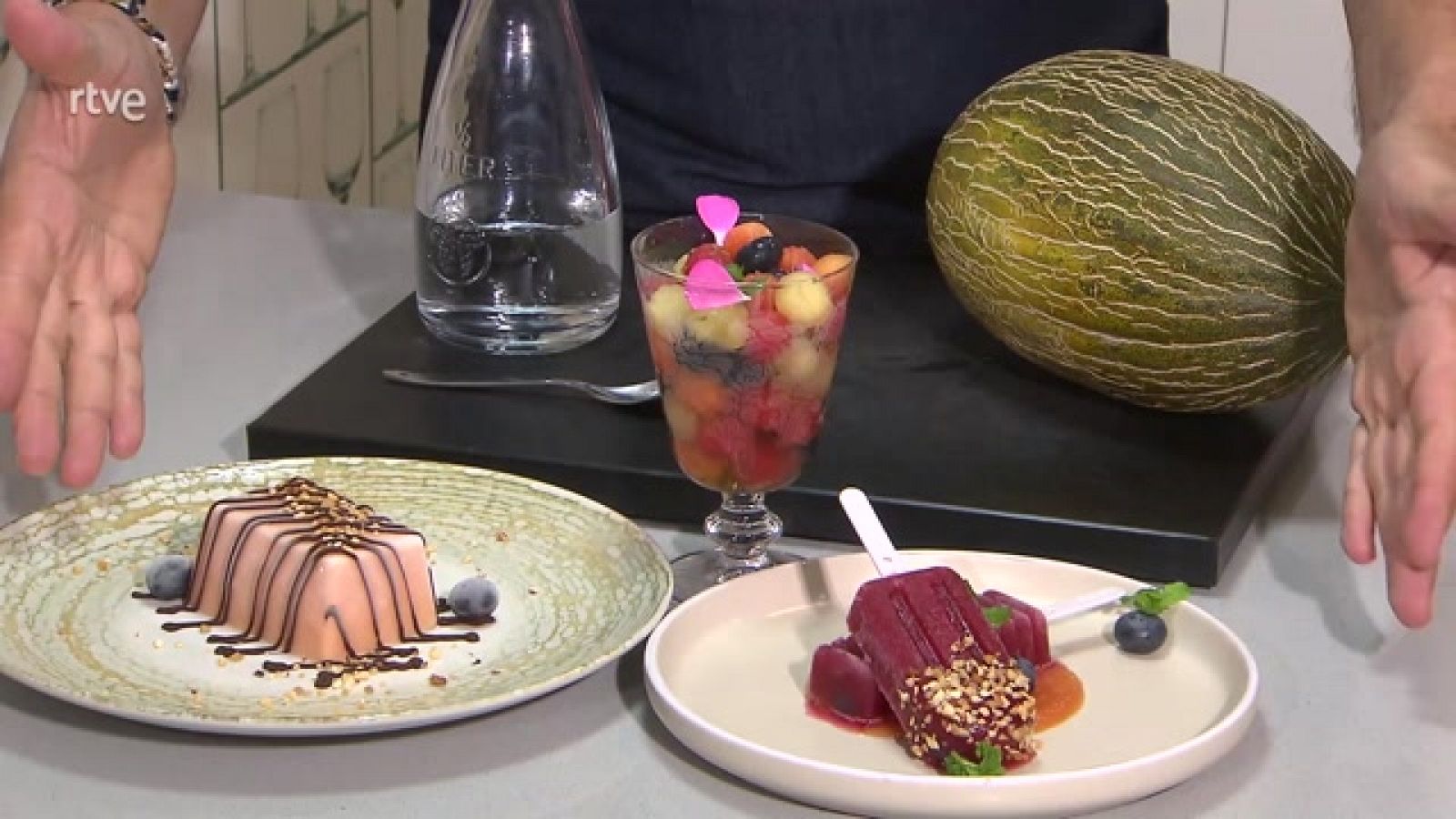 3 recetas de postres helados con frutas