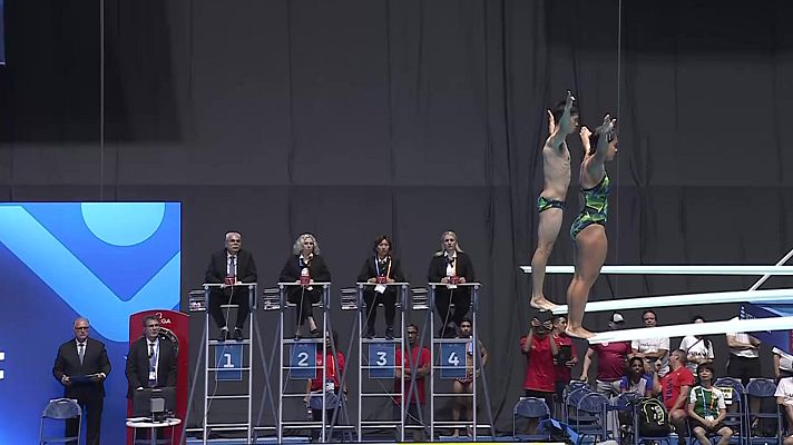 Natación - Campeonato del Mundo Saltos 3 mt y 10 mt Equipos Final