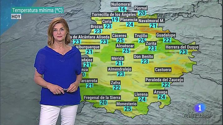 El tiempo en Extremadura - 18/07/2023