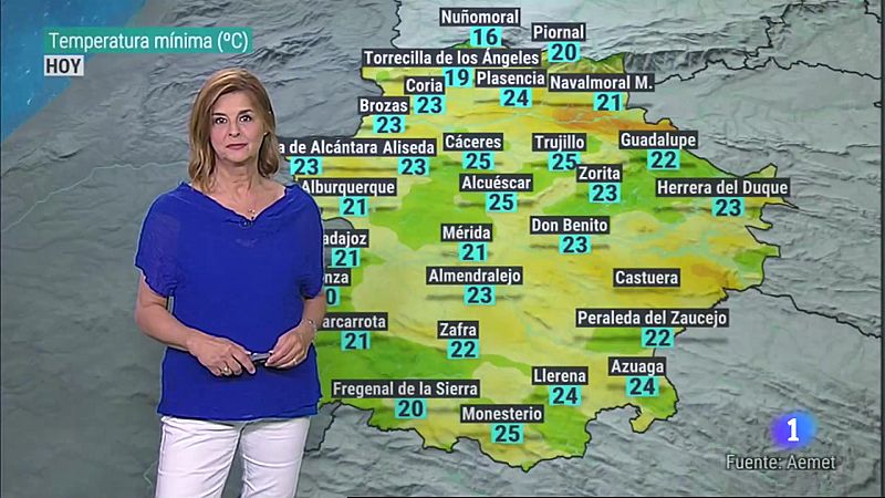 El tiempo en Extremadura - 18/07/2023 - Ver ahora