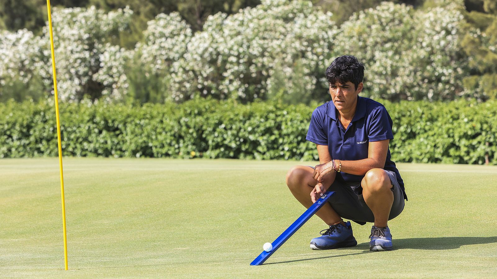 Golf I Jimena Blanco, la greenkeeper de La Sella Golf