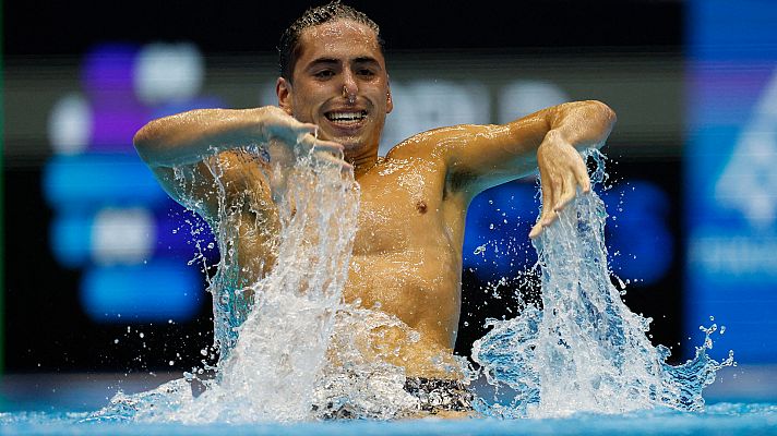 Mundial de natación | Así ha sido el ejercicio en solo libre de Dennis González que le ha valido el oro