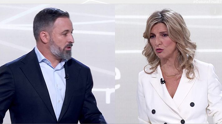 Díaz exige a Abascal que pida disculpas por decir que un migrante mató a una mujer en Lavapiés y el de Vox responde: "¿Me está dando órdenes a mí?"