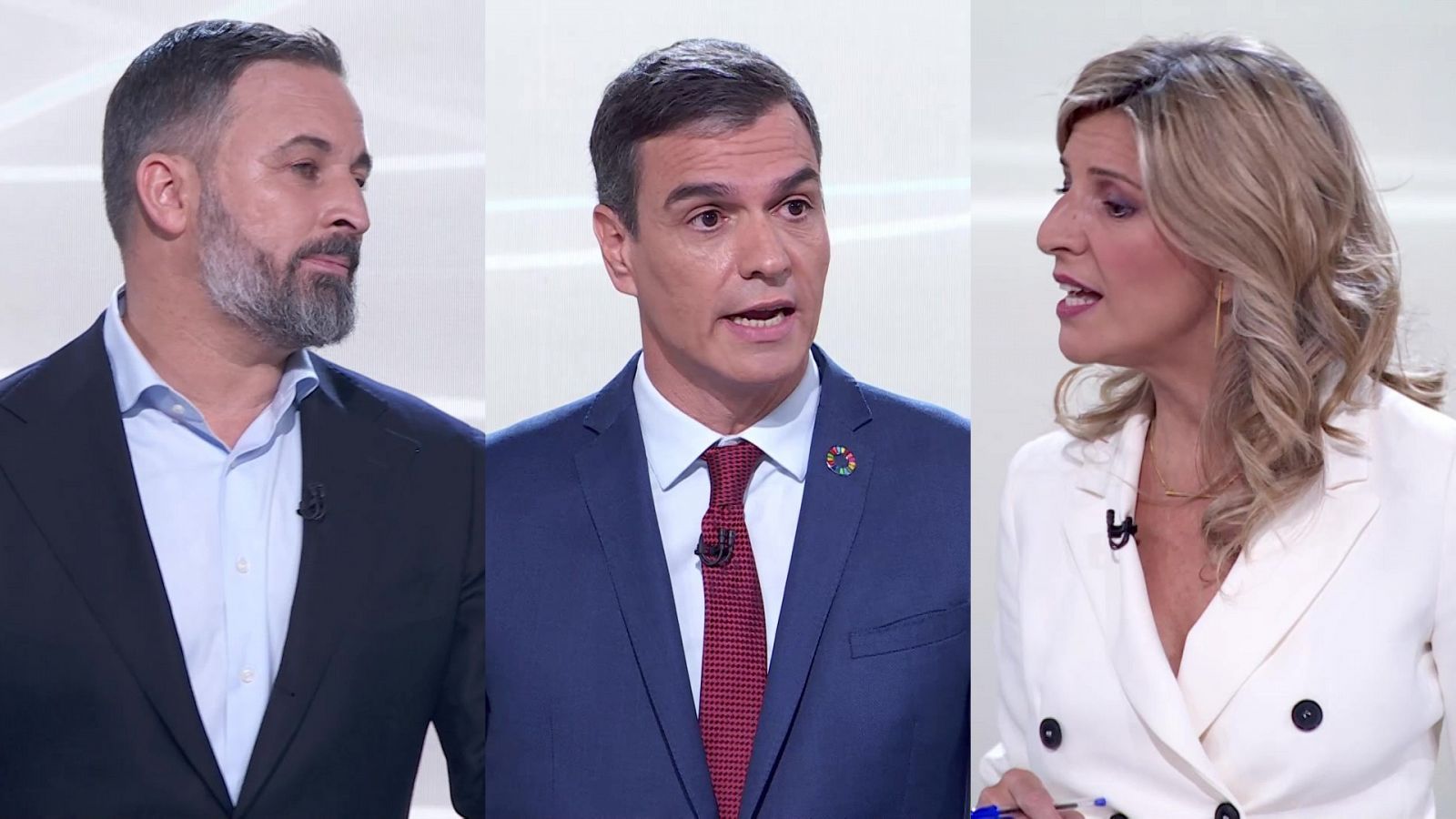 Debate RTVE: Sánchez y Díaz sacan pecho de la reforma laboral