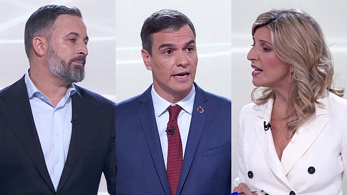 Sánchez y Díaz sacan pecho de la reforma laboral y escenifican unidad frente a Abascal